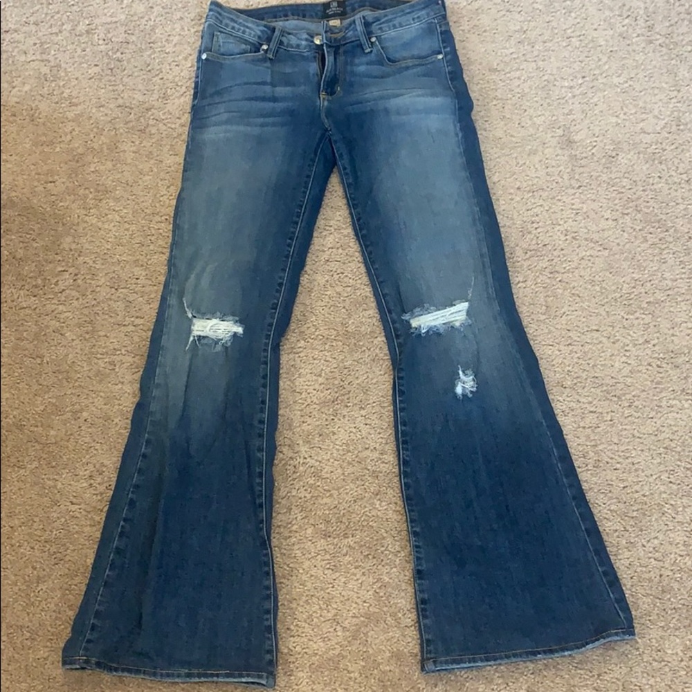 Just Black denim flared jeans